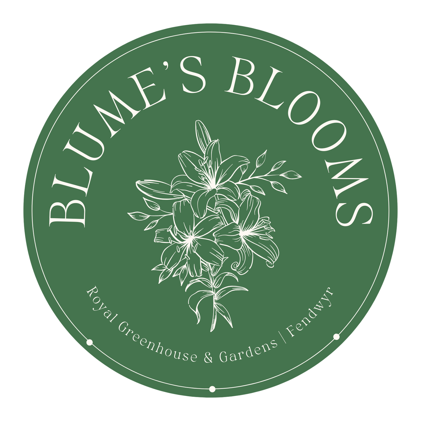 Blume's Blooms Sticker