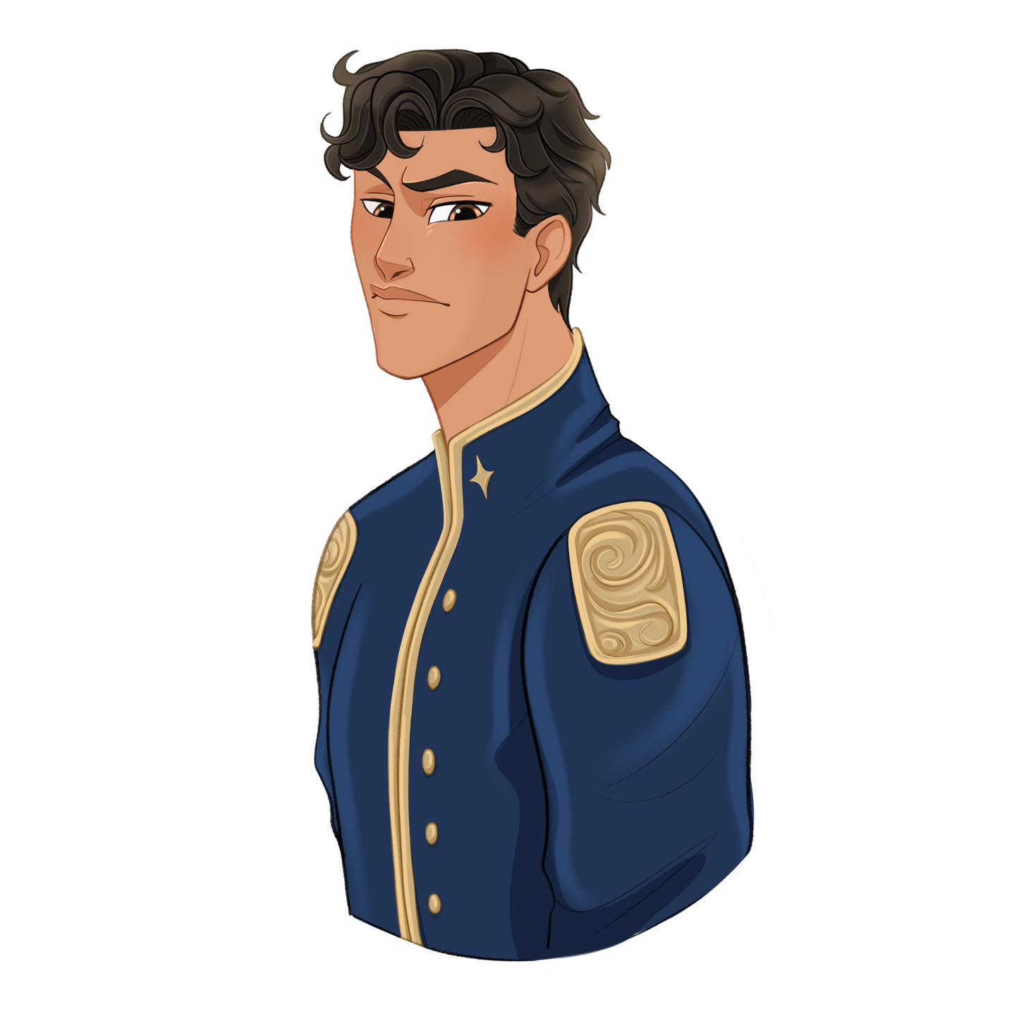 Commander Owen Thorne Sticker