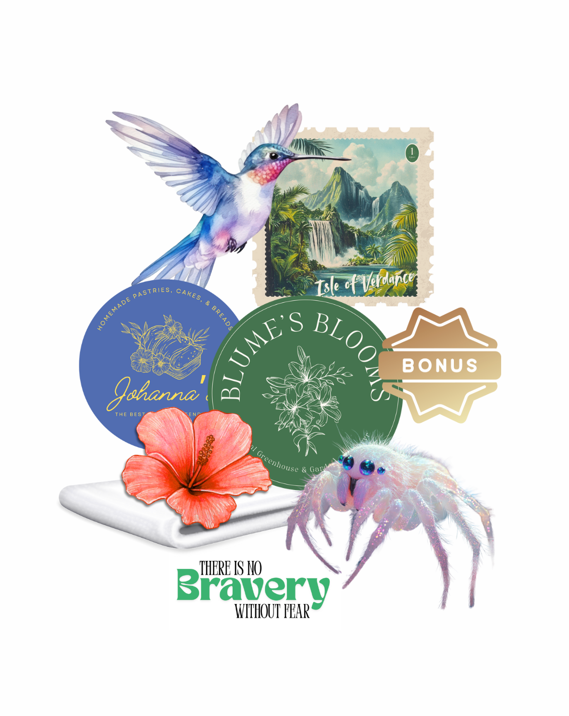 Sticker Pack: The Enchanted Isles