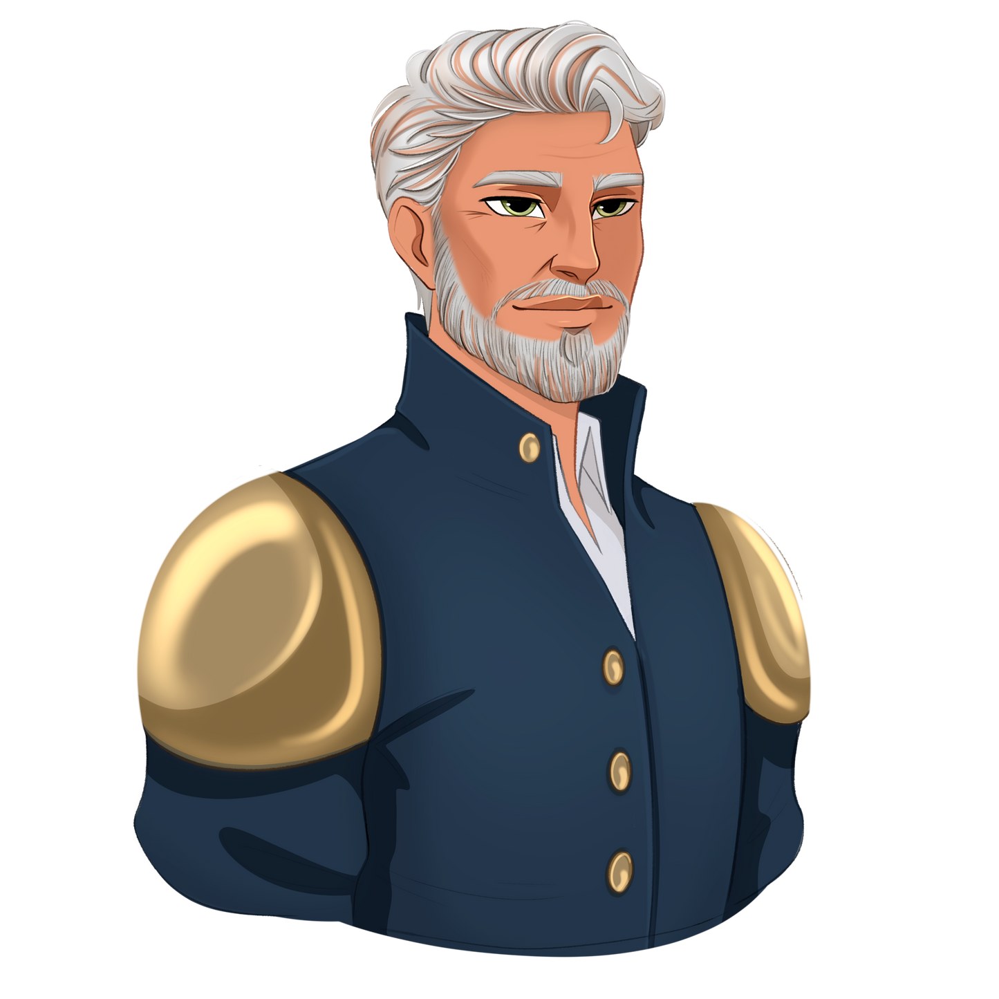 Captain Percival Garrett Sticker