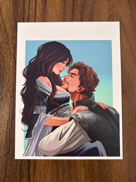 Mav & Quinn Art Print