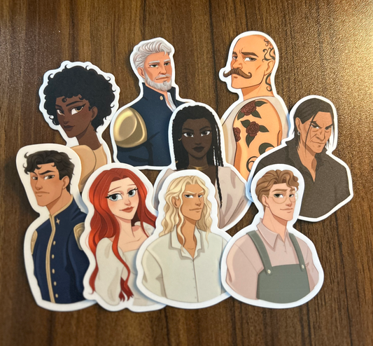 Zephryus Crew 9-Sticker Bundle